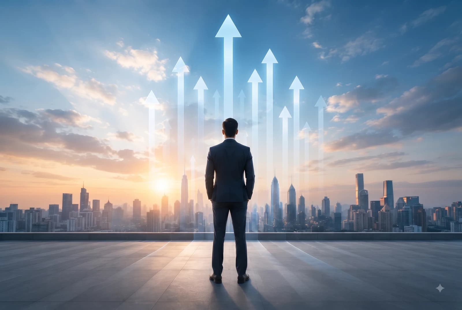 Team envisioning future-ready digital transformation